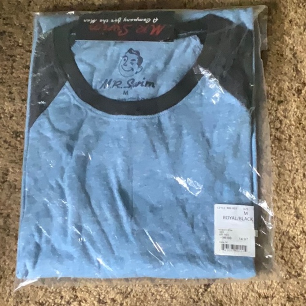 Mr.Swim Blue Short Sleeve Tee